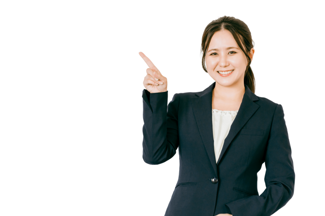 ご案内するスタッフ